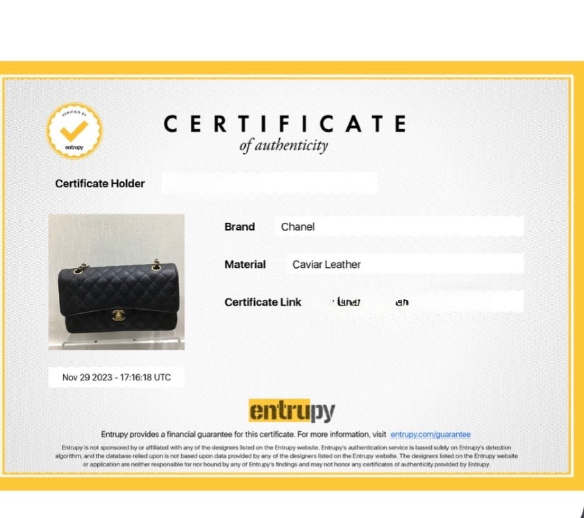 Chanel Classic second hand