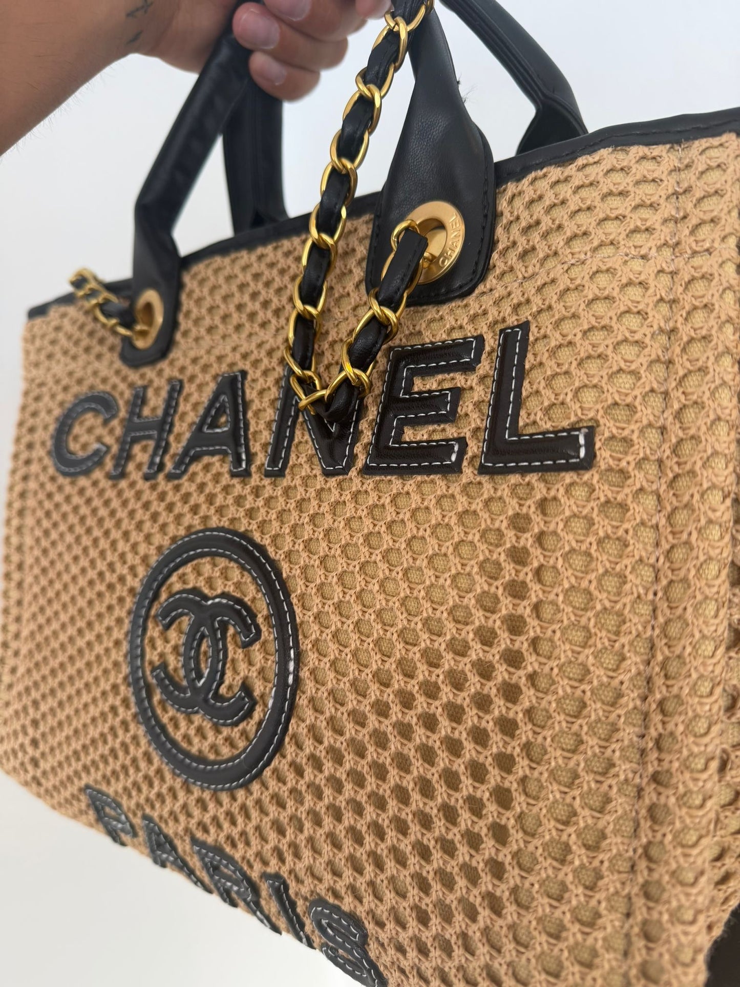 Tote bag chanel beauty make up