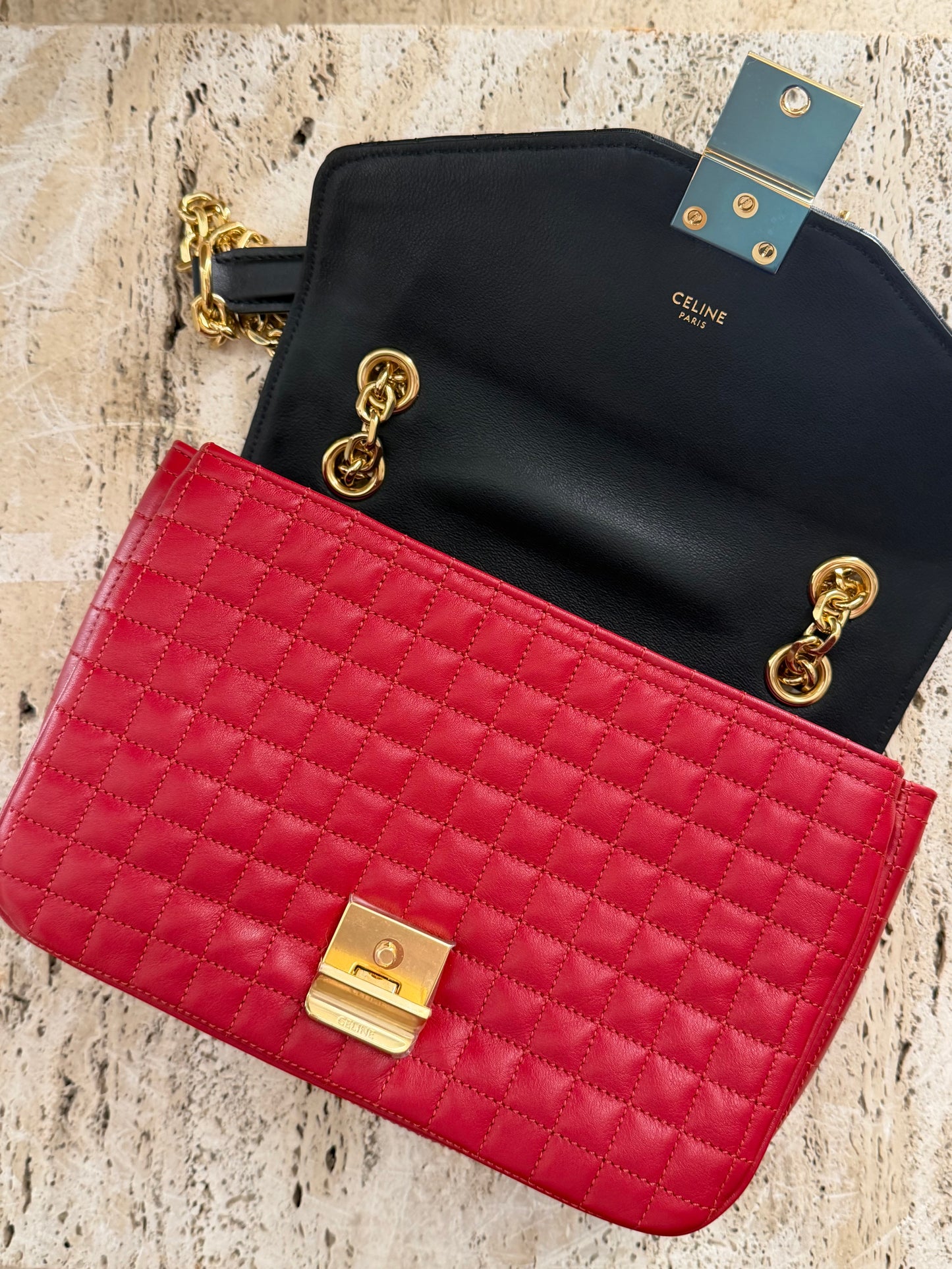 Celine C bag second hand