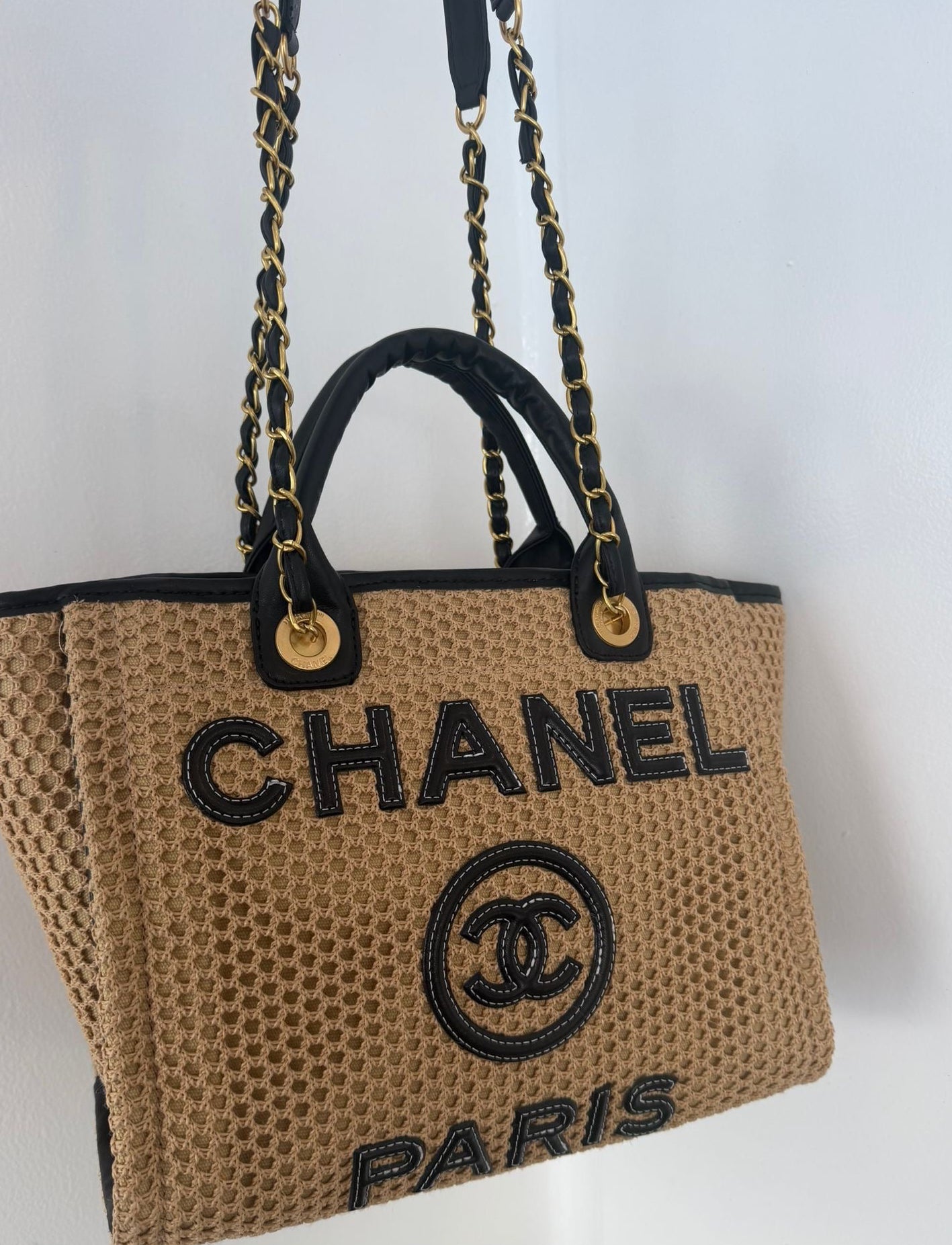 Tote bag chanel beauty make up