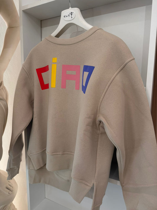 Front street felpa beige